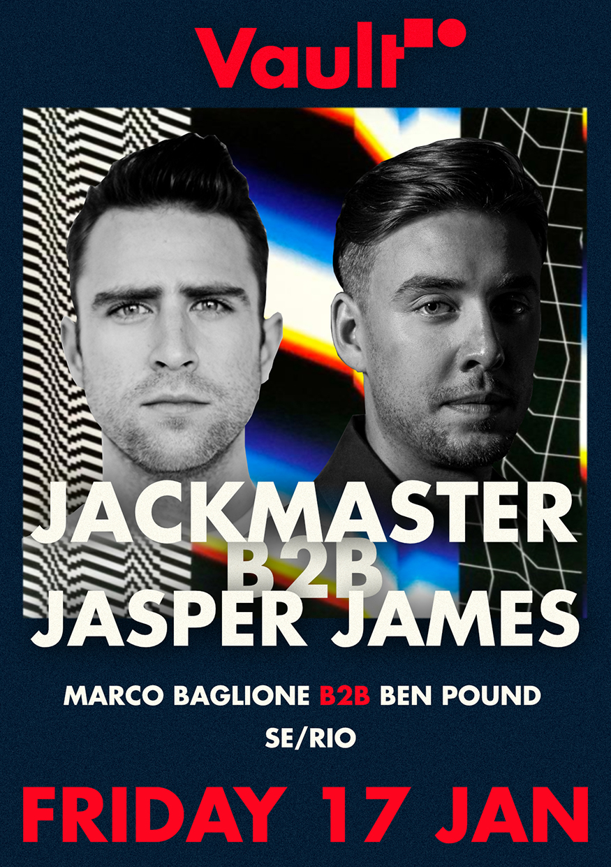 VAULT PRESENTS: JACKMASTER B2B JASPER JAMES thumbnail image