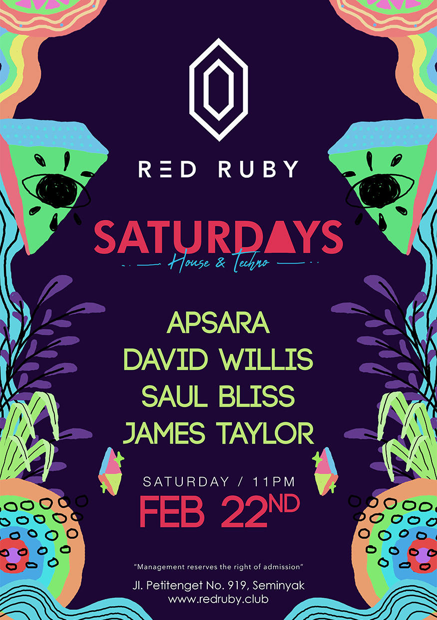 RED RUBY PRESENTS: SATURDAYS thumbnail image