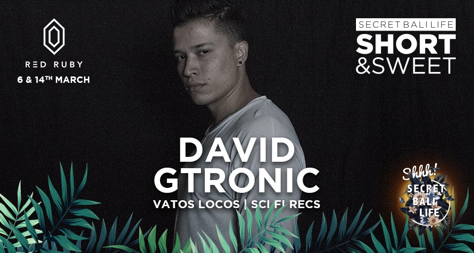 SHORT & SWEET: DAVID GTRONIC thumbnail image